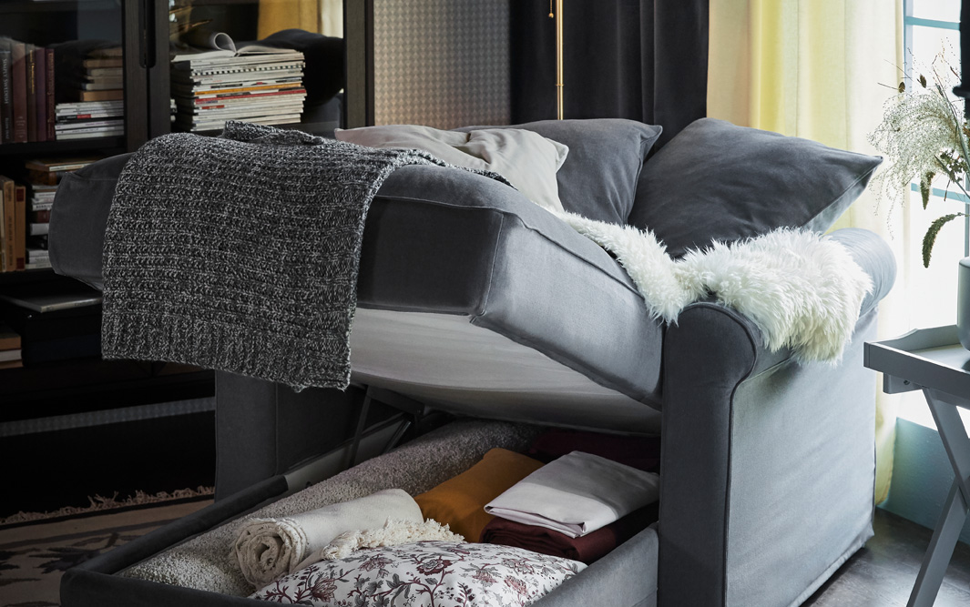 IKEA - Сезонно обновяване на дневната чрез текстил (за многократна употреба)